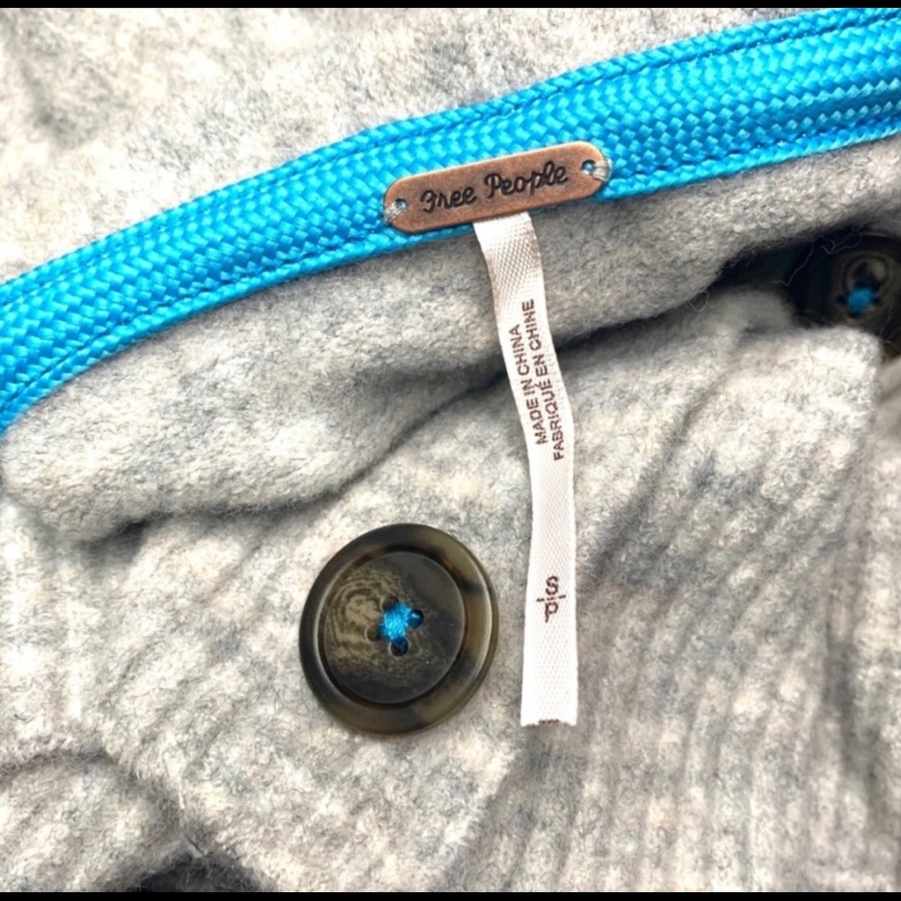 Free People Eucalyptus Long Cardigan Sweater.  Boho Party 🎉 Host Pick 10-2-22!! - Picture 8 of 16